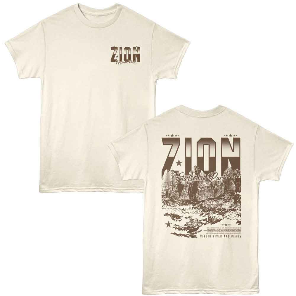 Lantern Press - MONOCHROME MTNS F B Adult Shirt