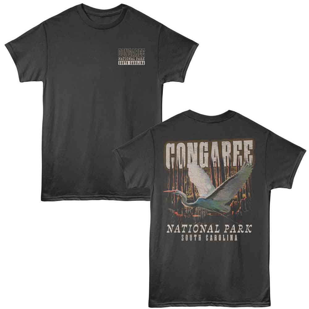 Lantern Press - CONGAREE SWAMP SCENE Adult Shirt