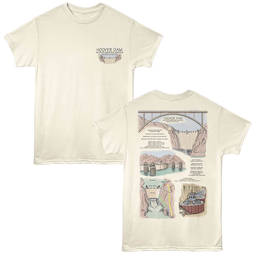 Lantern Press - HOOVER DIAGRAMS Adult Shirt