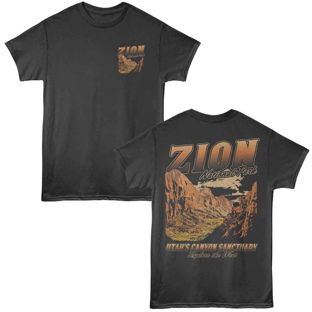 Lantern Press - ZION CANYON SANCTUARY F B Adult Shirt