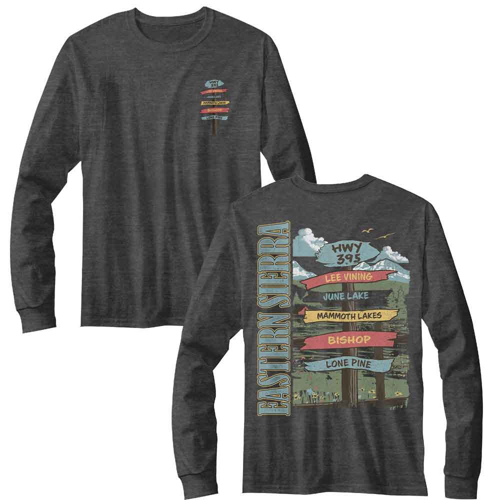 Lantern Press - EASTERN SIERRA SIGN Adult Shirt