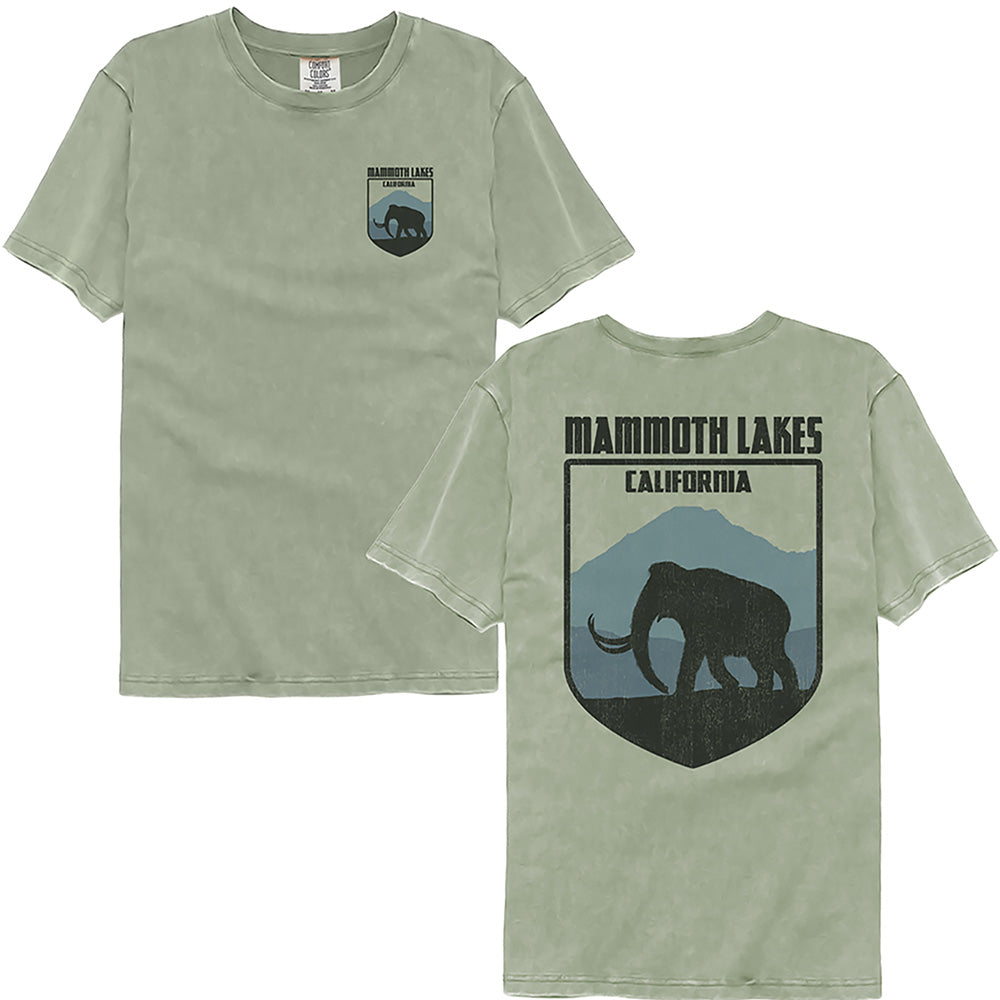 Lantern Press - MAMMOTH WALKING CA Adult Shirt