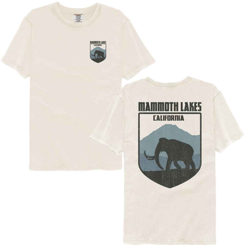 Lantern Press - MAMMOTH WALKING CA Adult Shirt