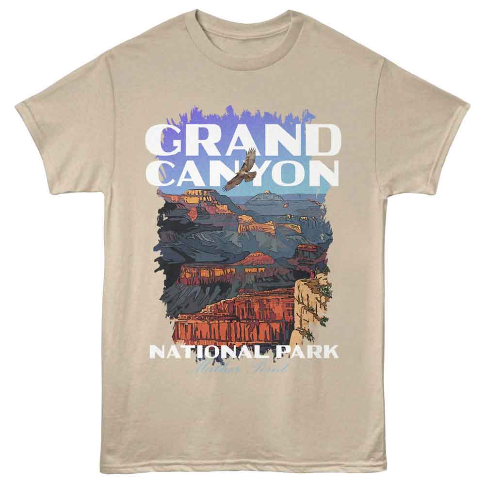 Lantern Press - GRAND CANYON MATHER POINT Adult Shirt