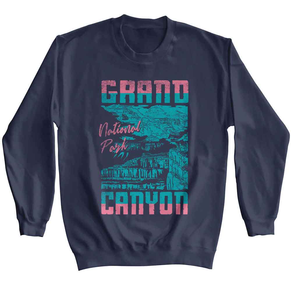 Lantern Press - CANYON TWO COLOR TEXT Adult Shirt