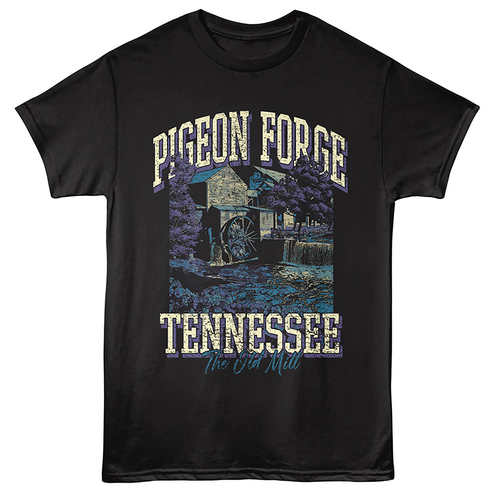 Lantern Press - PIGEON FORGE OLD MILL Adult Shirt