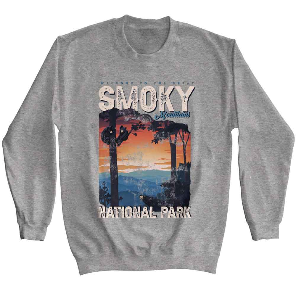 Lantern Press - WELCOME SMOKY MOUNTAINS Adult Shirt