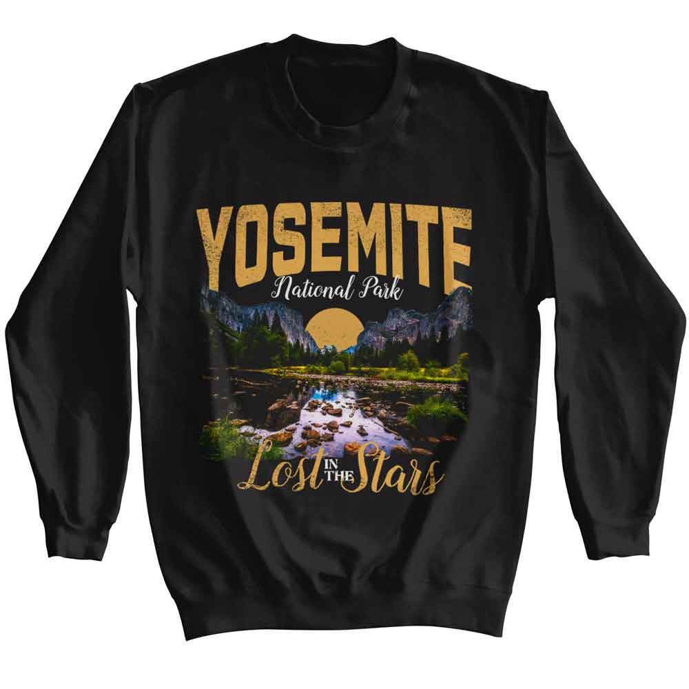 Lantern Press - YOSEMITE LOST IN STARS Adult Shirt