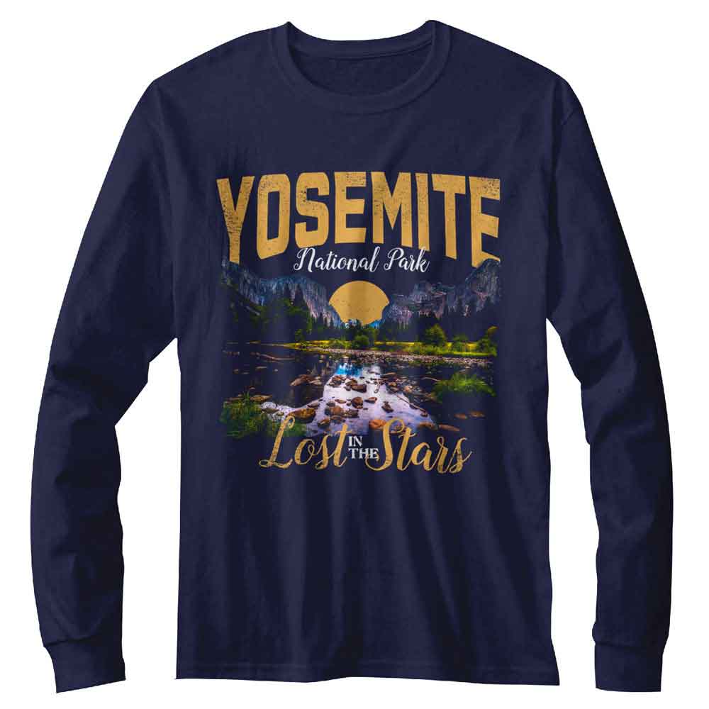 Lantern Press - YOSEMITE LOST IN STARS Adult Shirt