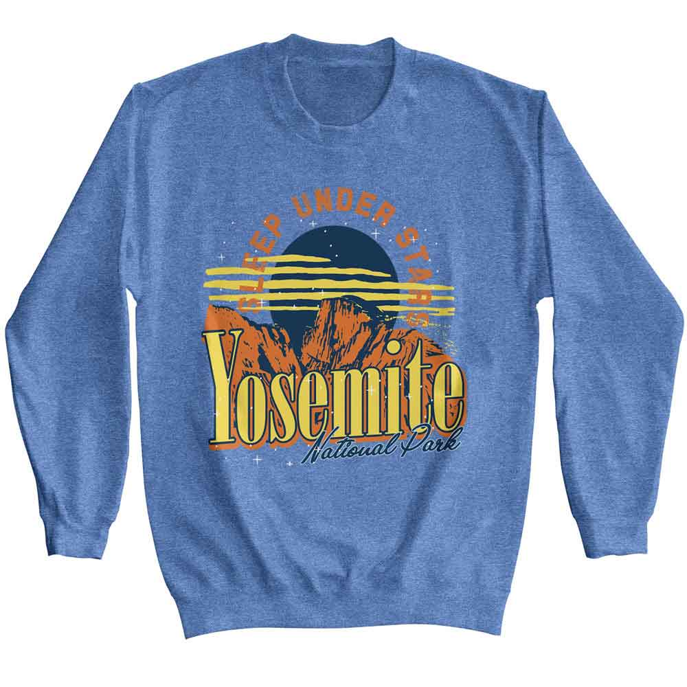 Lantern Press - YOSEMITE SLEEP UNDER STARS Adult Shirt