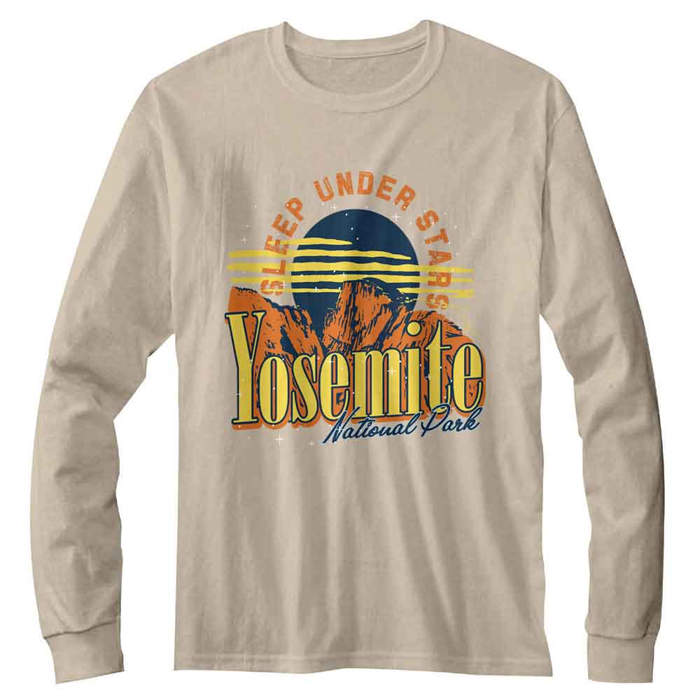 Lantern Press - YOSEMITE SLEEP UNDER STARS Adult Shirt