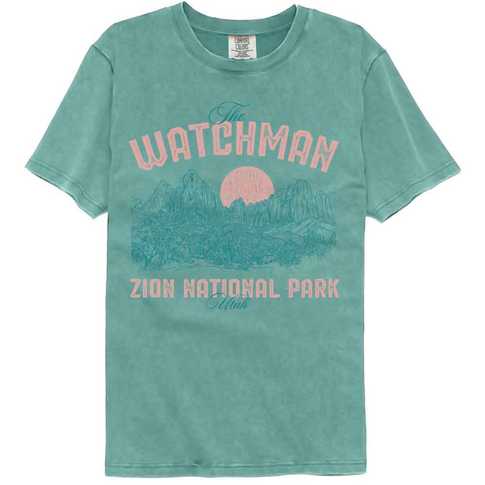 Lantern Press - WATCHMAN LANDSCAPE Adult Shirt