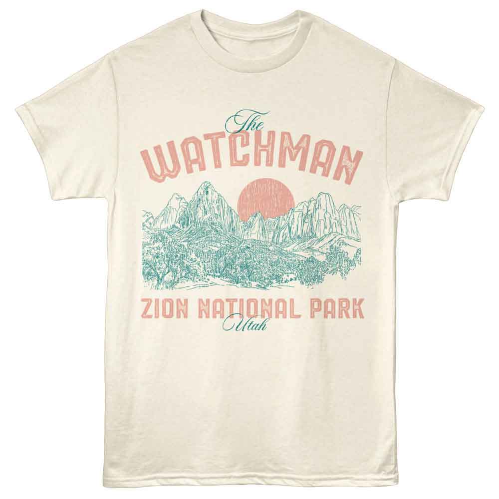 Lantern Press - WATCHMAN LANDSCAPE Adult Shirt