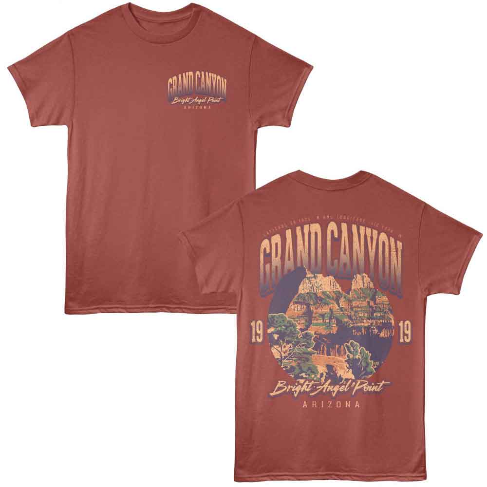 Lantern Press - BRIGHT ANGEL POINT F B Adult Shirt
