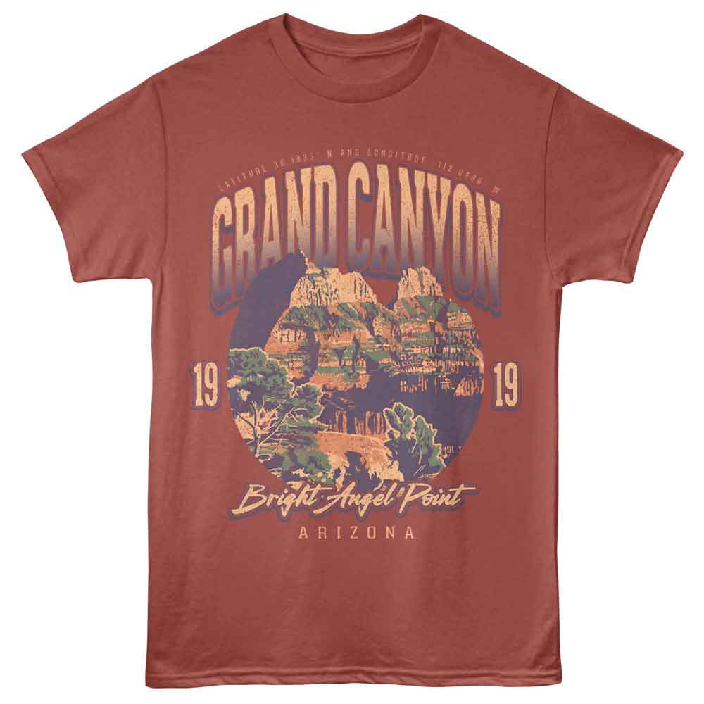 Lantern Press - BRIGHT ANGEL POINT Adult Shirt