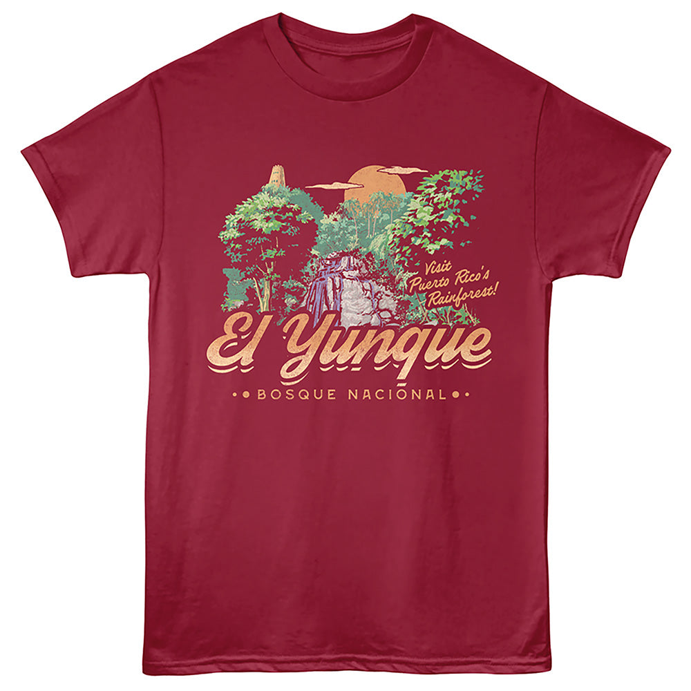 Lantern Press - VISIT RAINFOREST Adult Shirt