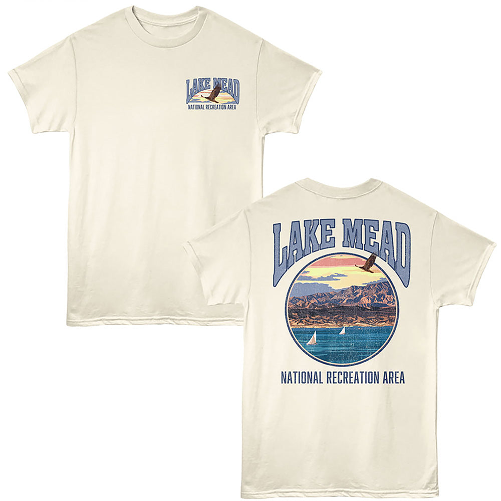 Lantern Press - LAKE MEAD CIRCLE F B Adult Shirt