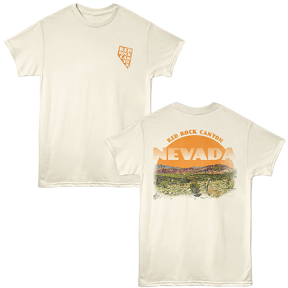Lantern Press - RED ROCK SCENE Adult Shirt