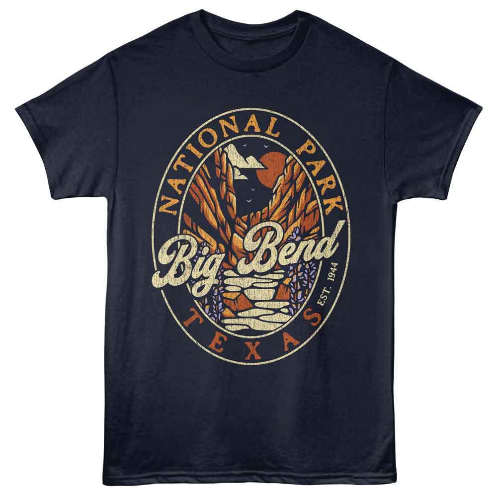 Lantern Press - BIG BEND TX Adult Shirt