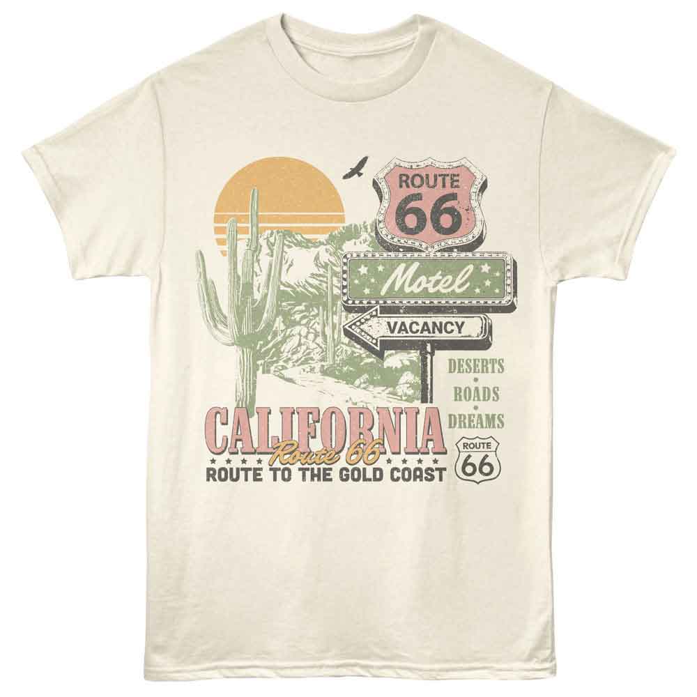 Route 66 - ROUTE TO GOLD COAST Adult Shirt