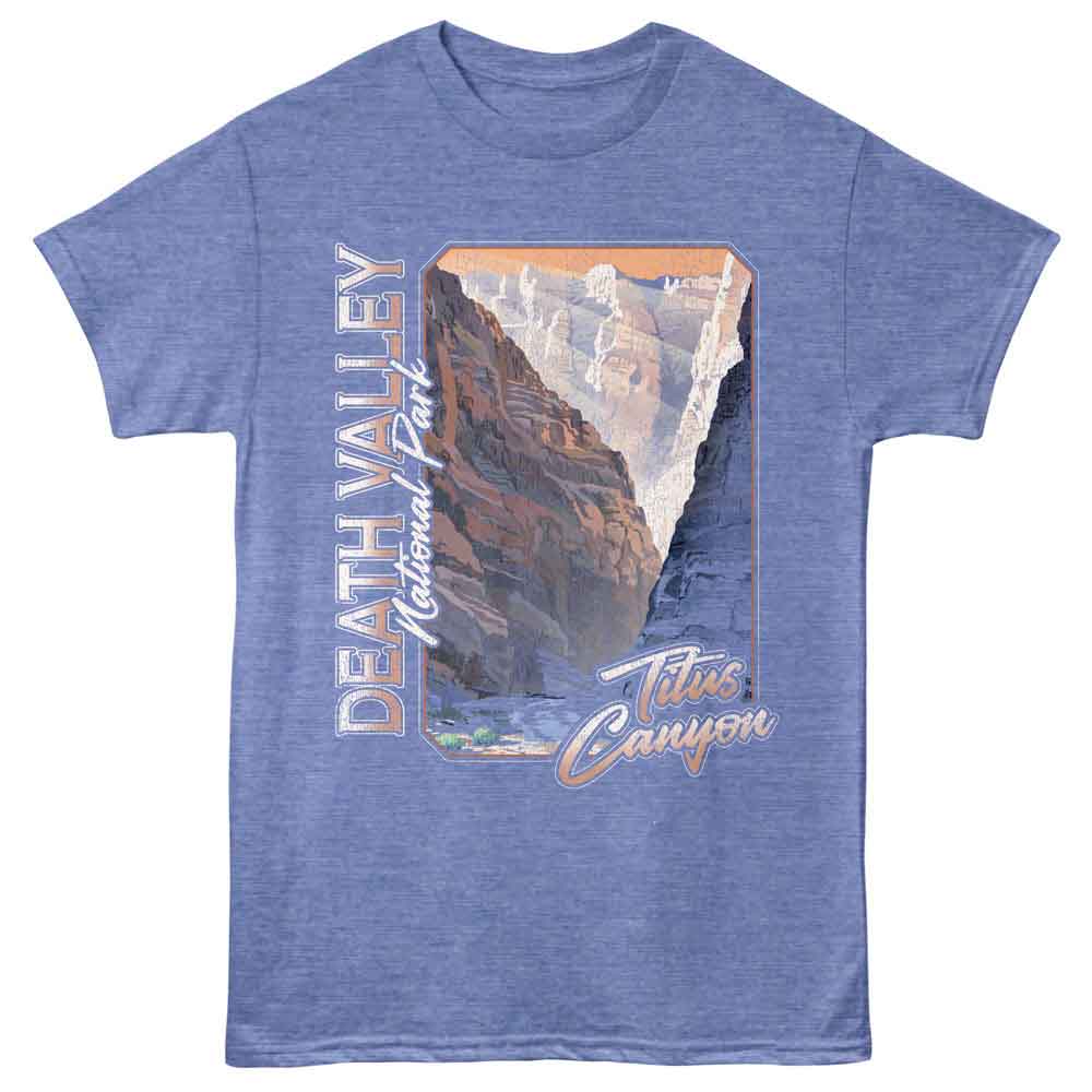 Lantern Press - TITUS CANYON Adult Shirt