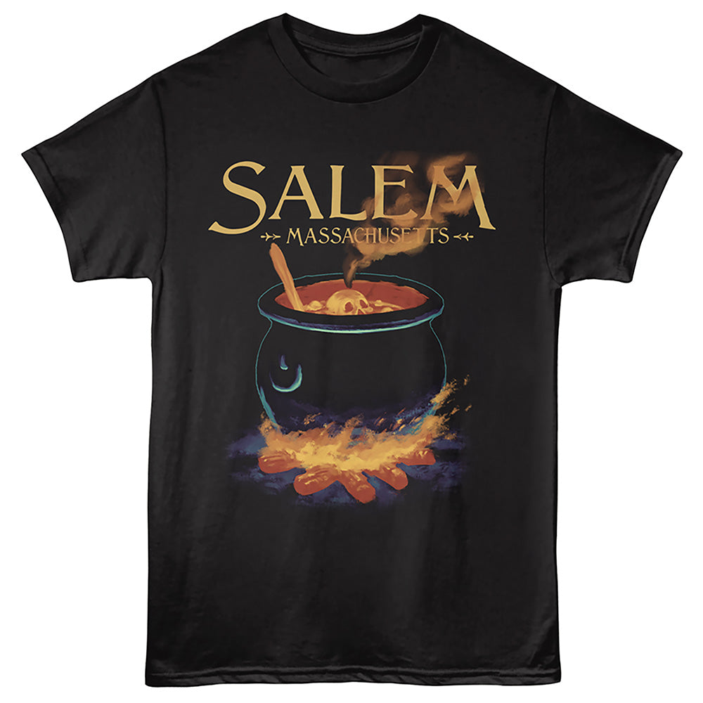 Lantern Press - SALEM CAULDRON Adult Shirt