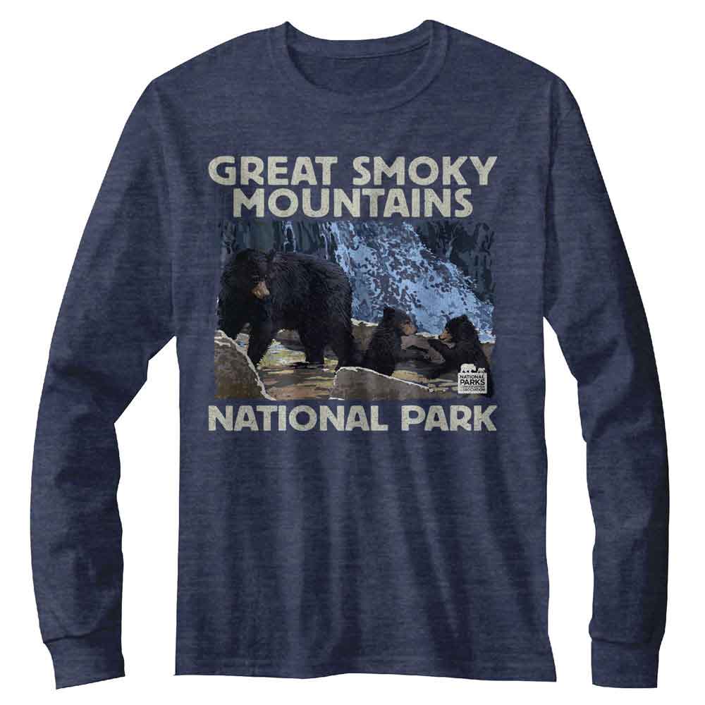 Lantern Press NPCA - GSMNP BEAR FAMILY Adult Shirt