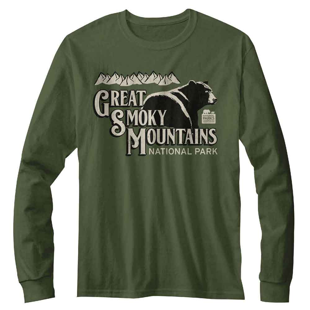Lantern Press NPCA - LOUNGING BEAR Adult Shirt