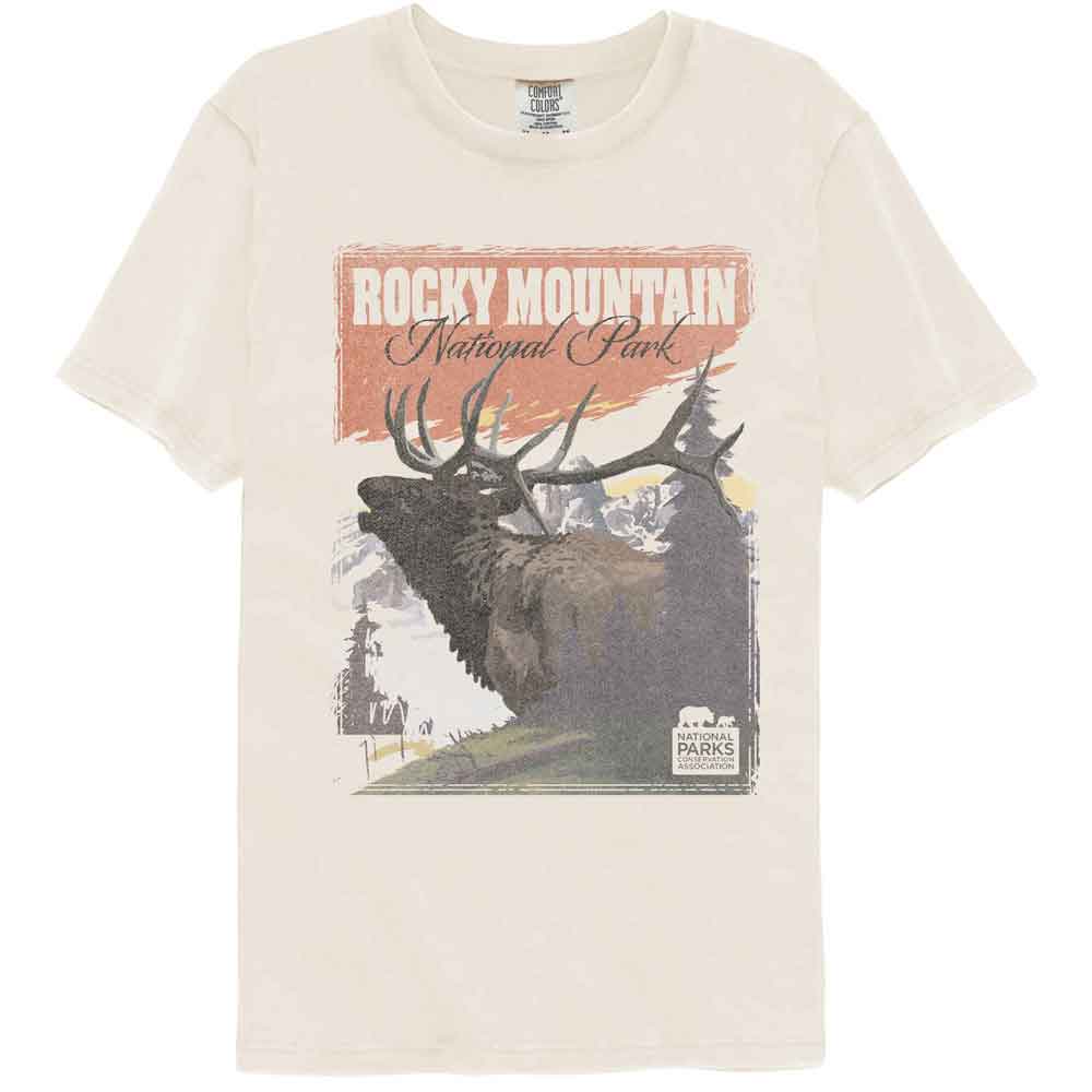 Lantern Press NPCA - RMNP ELK Adult Shirt
