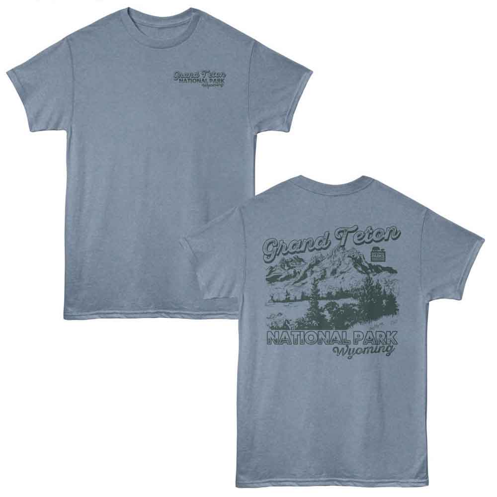 Lantern Press NPCA - GRAND TETON WYOMING Adult Shirt