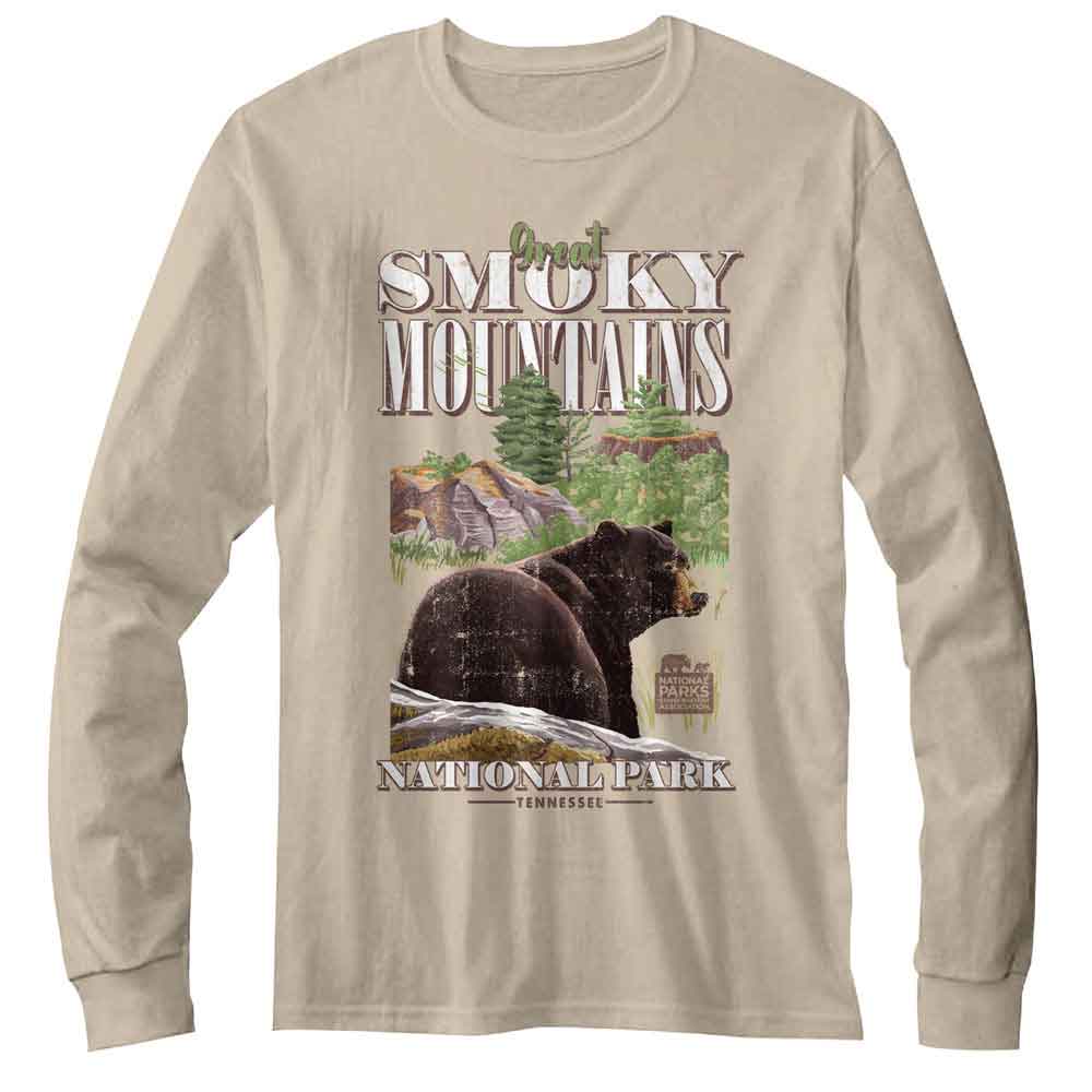 Lantern Press NPCA - SMOKY MOUNTAIN BEAR Adult Shirt