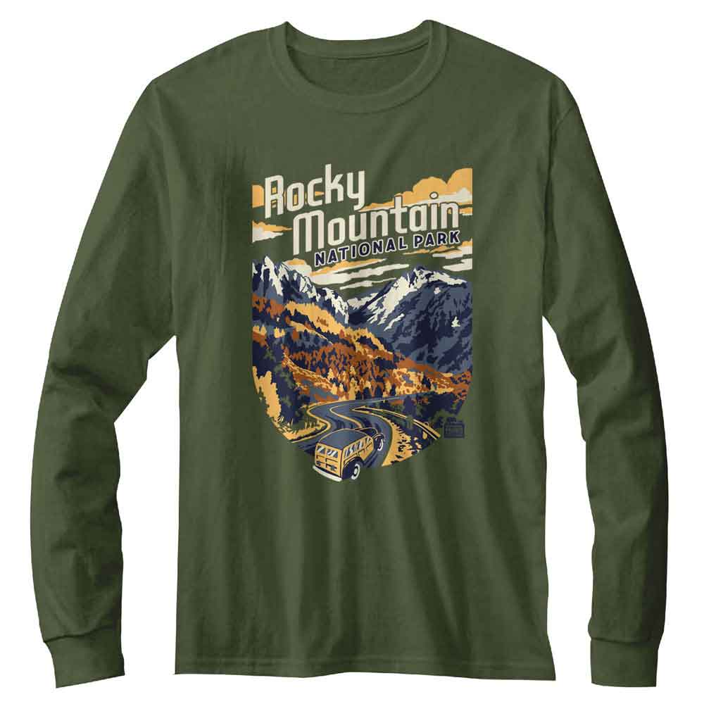Lantern Press NPCA - GRAPHIC MOUNTAIN DRIVE Adult Shirt