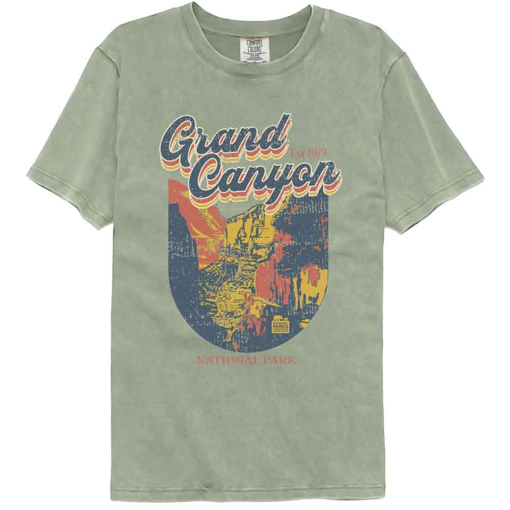 Lantern Press NPCA - GRAND CANYON EST 1919 Adult Shirt