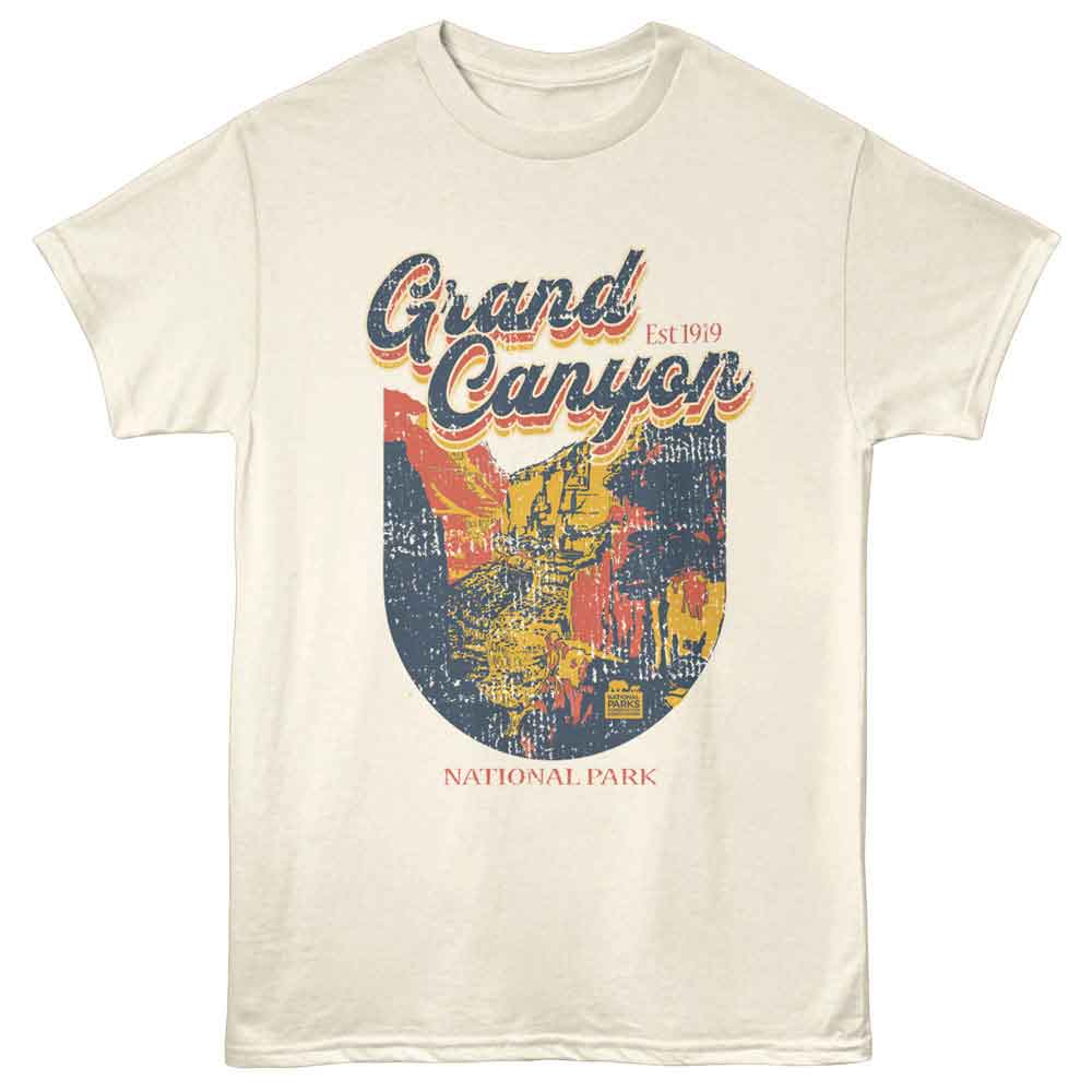 Lantern Press NPCA - GRAND CANYON EST 1919 Adult Shirt