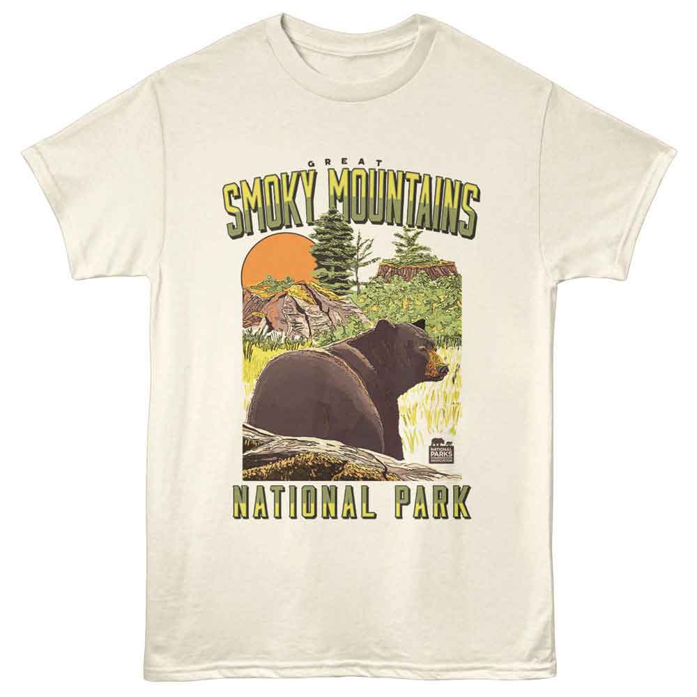 Lantern Press NPCA - BEAR LANDSCAPE Adult Shirt
