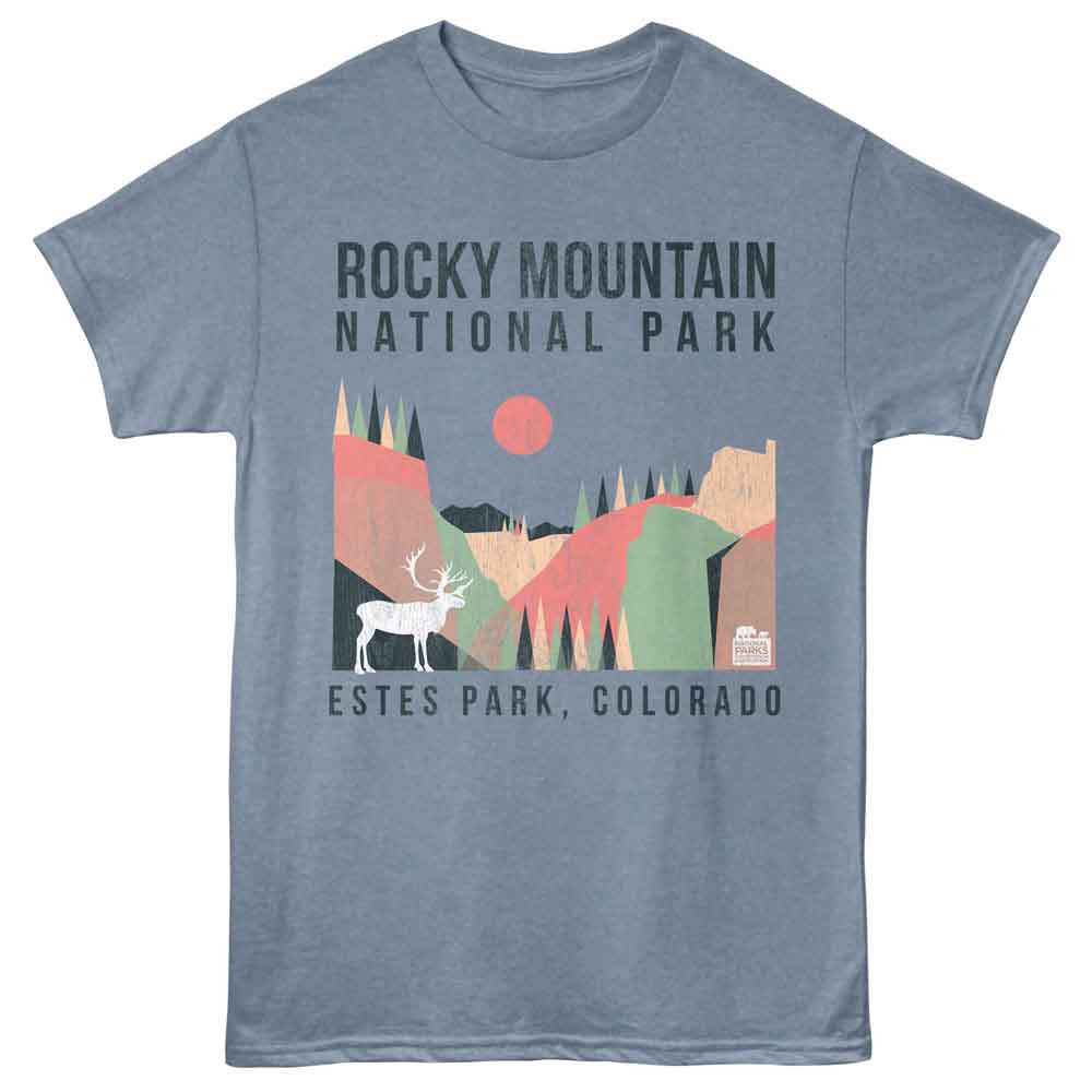 Lantern Press NPCA - ESTES GEOMETRIC Adult Shirt