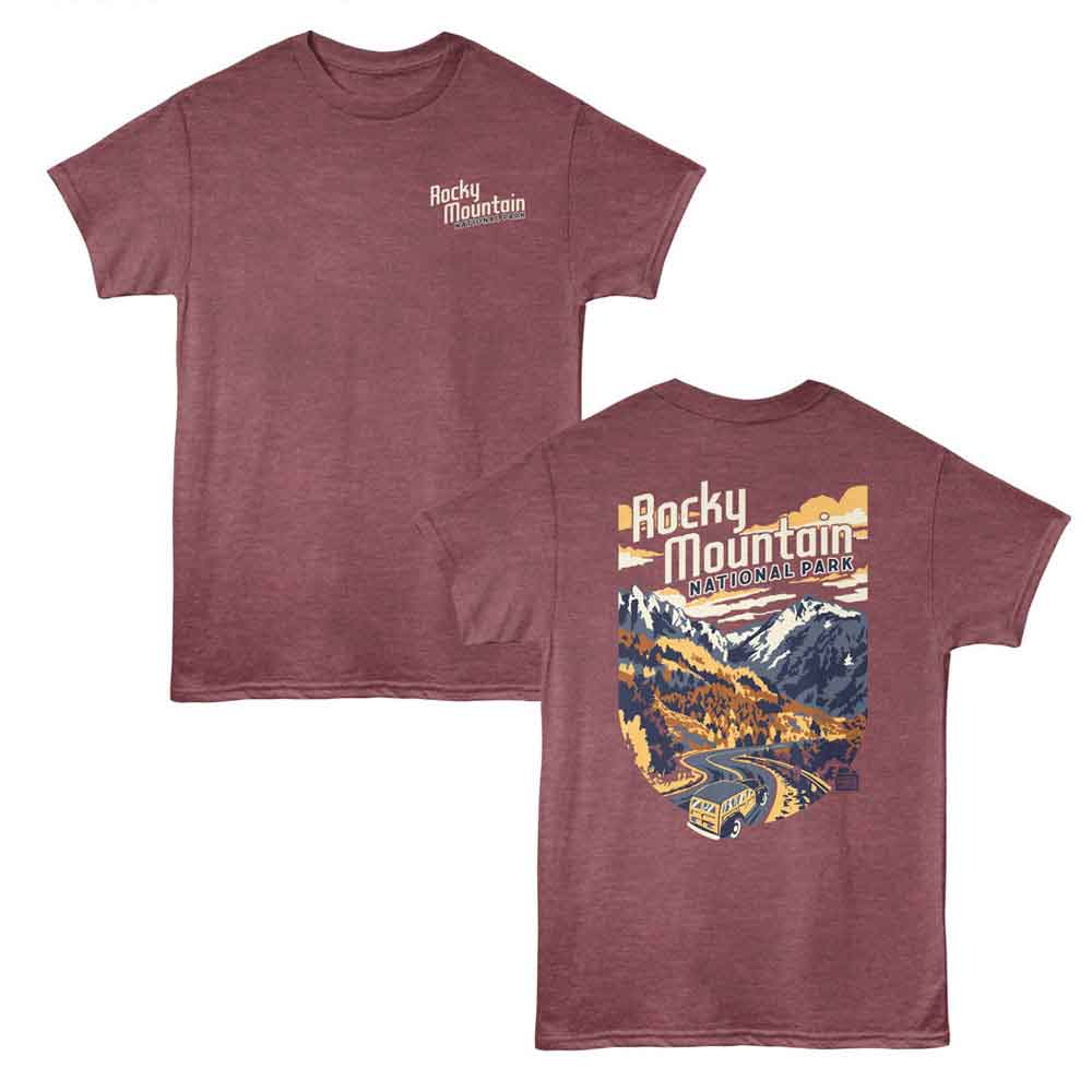 Lantern Press NPCA - GRAPHIC MOUNTAIN DRIVE Adult Shirt