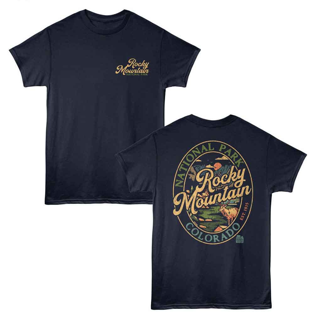 Lantern Press NPCA - ROCKY MTN OVAL Adult Shirt