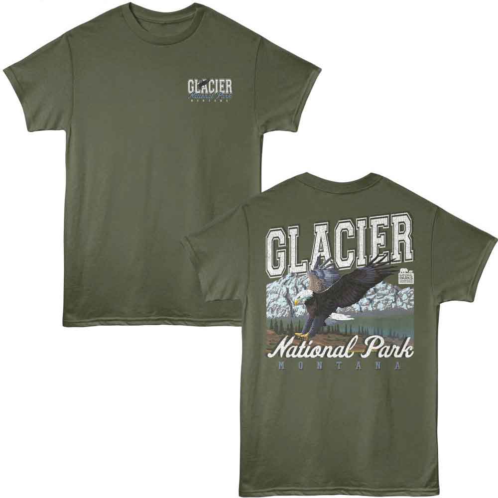 Lantern Press NPCA - GLACIER EAGLE Adult Shirt
