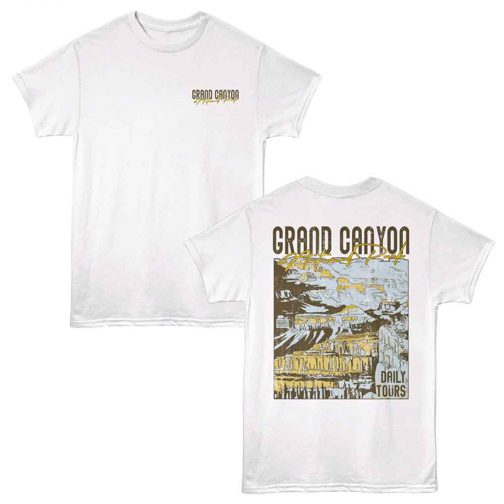 Lantern Press NPCA - GRAND CANYON DAILY TOURS Adult Shirt