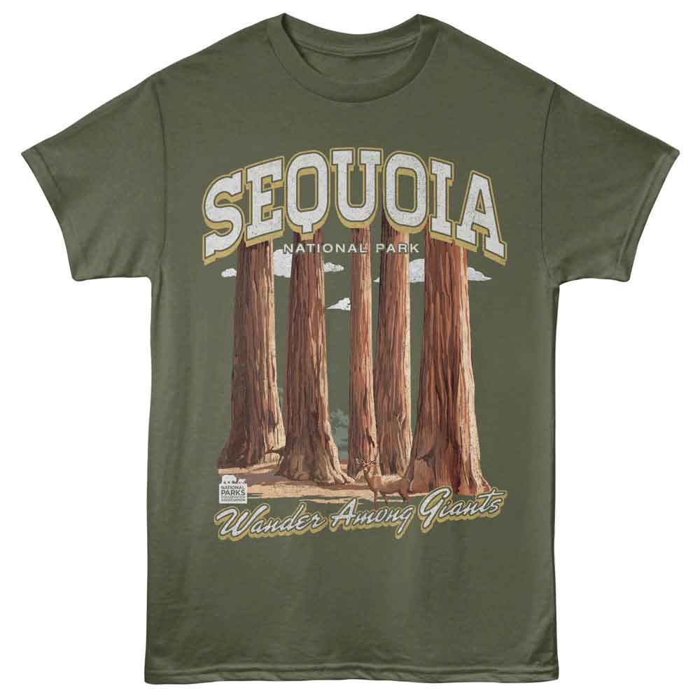 Lantern Press NPCA - WANDER AMONG GIANTS Adult Shirt