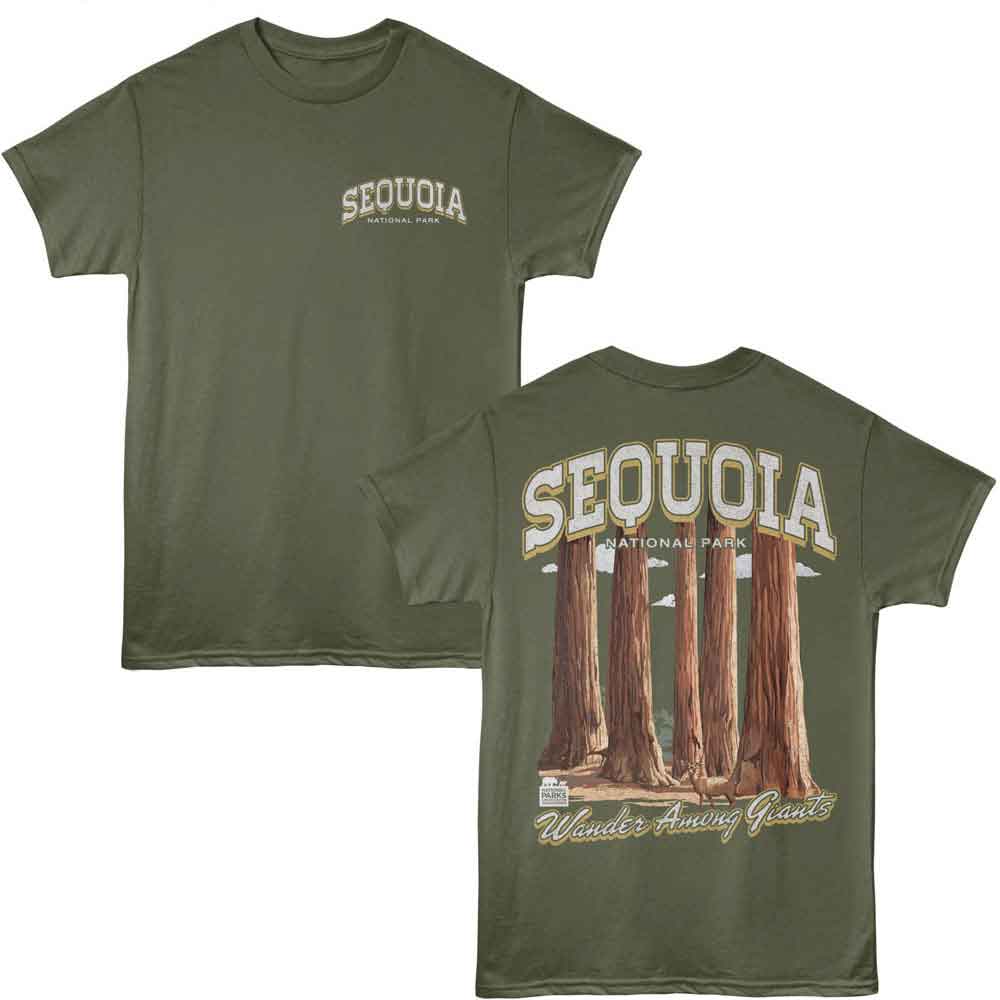 Lantern Press NPCA - WANDER AMONG GIANTS F B Adult Shirt