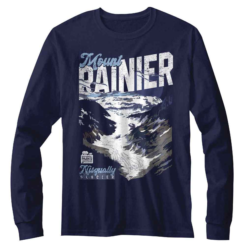Lantern Press NPCA - MT RANIER GLACIER Adult Shirt