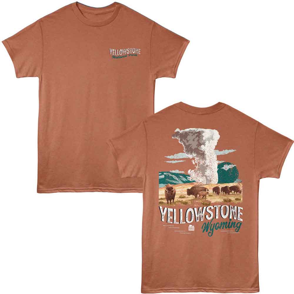 Lantern Press NPCA - CURVY YELLOWSTONE F B Adult Shirt
