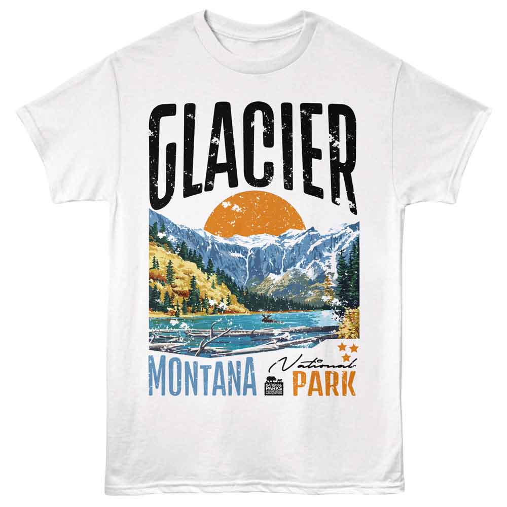 Lantern Press NPCA - GLACIER ARC Adult Shirt