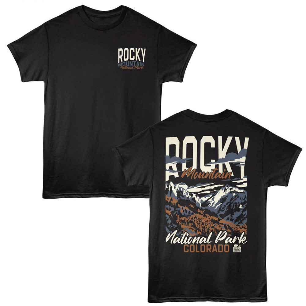 Lantern Press NPCA - ROCKY MOUNTAIN NP F B Adult Shirt