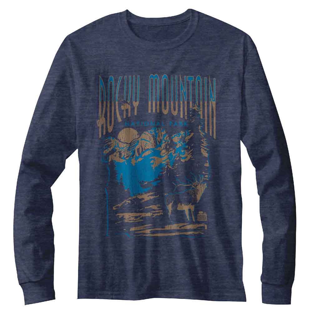 Lantern Press NPCA - ROCKY MOUNTAIN ELK SCENE Adult Shirt