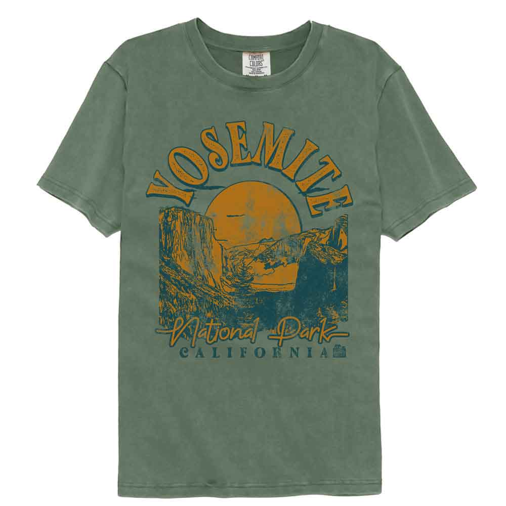 Lantern Press NPCA - YOSEMITE SUNRISE Adult Shirt