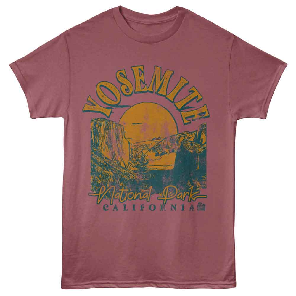 Lantern Press NPCA - YOSEMITE SUNRISE Adult Shirt