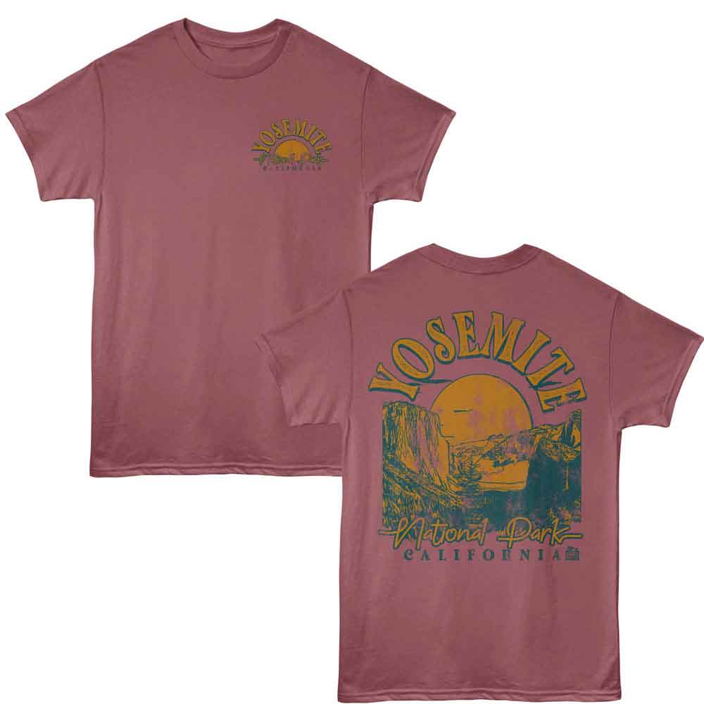 Lantern Press NPCA - YOSEMITE SUNRISE F B Adult Shirt